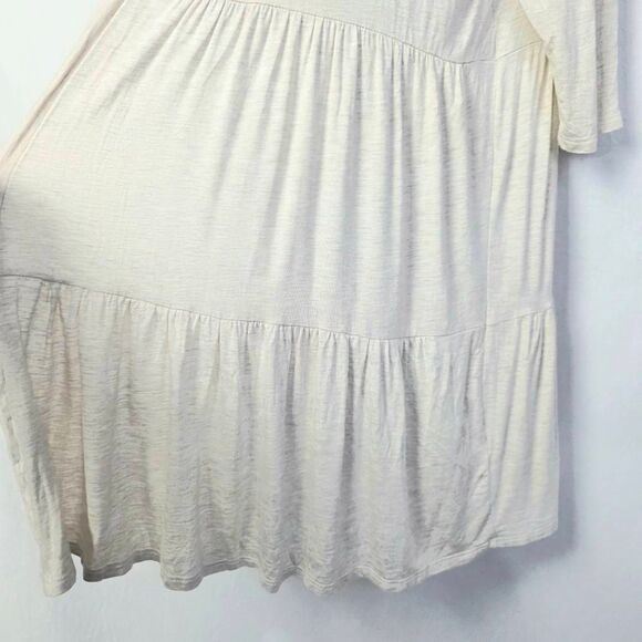 Chic Soul Cream Tiered Kimono Cardigan 1XL - Picture 4 of 7